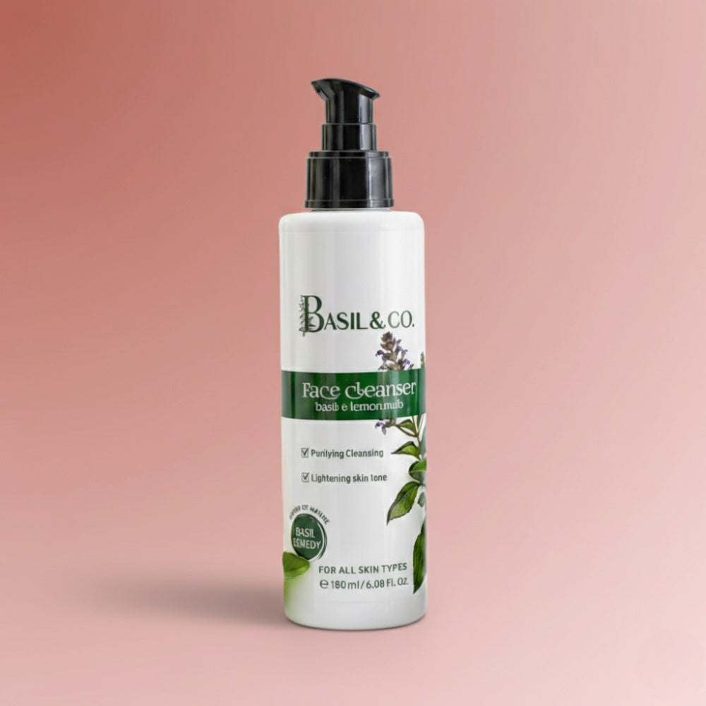 Basil face cleanser with lemon and peppermint, S&R Beauty, photo 4