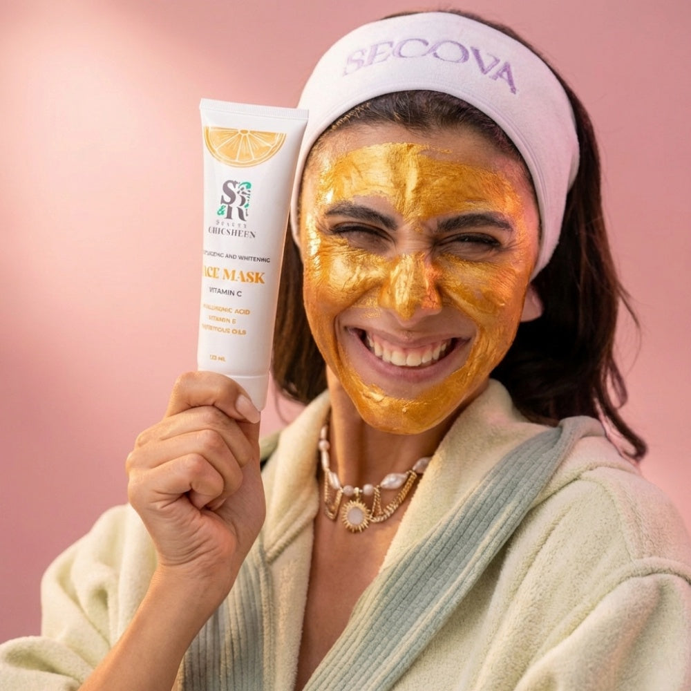 Hydrating face mask with hyaluronic acid and vitamin C, S&R Beauty, photo 4