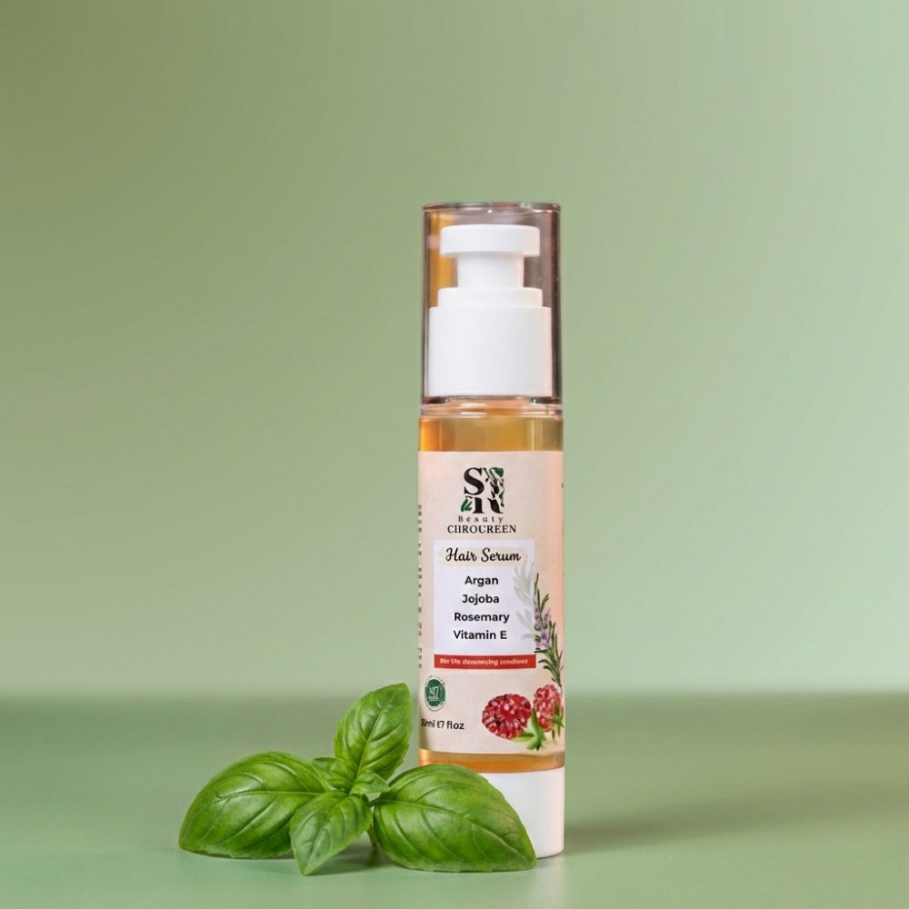 Anti-frizz hair serum with argan and rosemary, S&R Beauty, photo 3