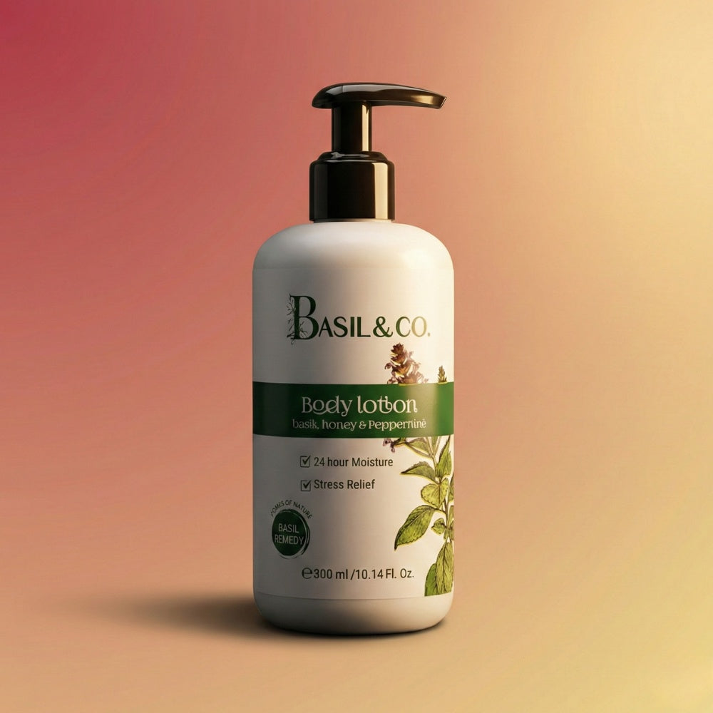 Basil and honey body lotion, 300 ml, S&R Beauty, photo 4