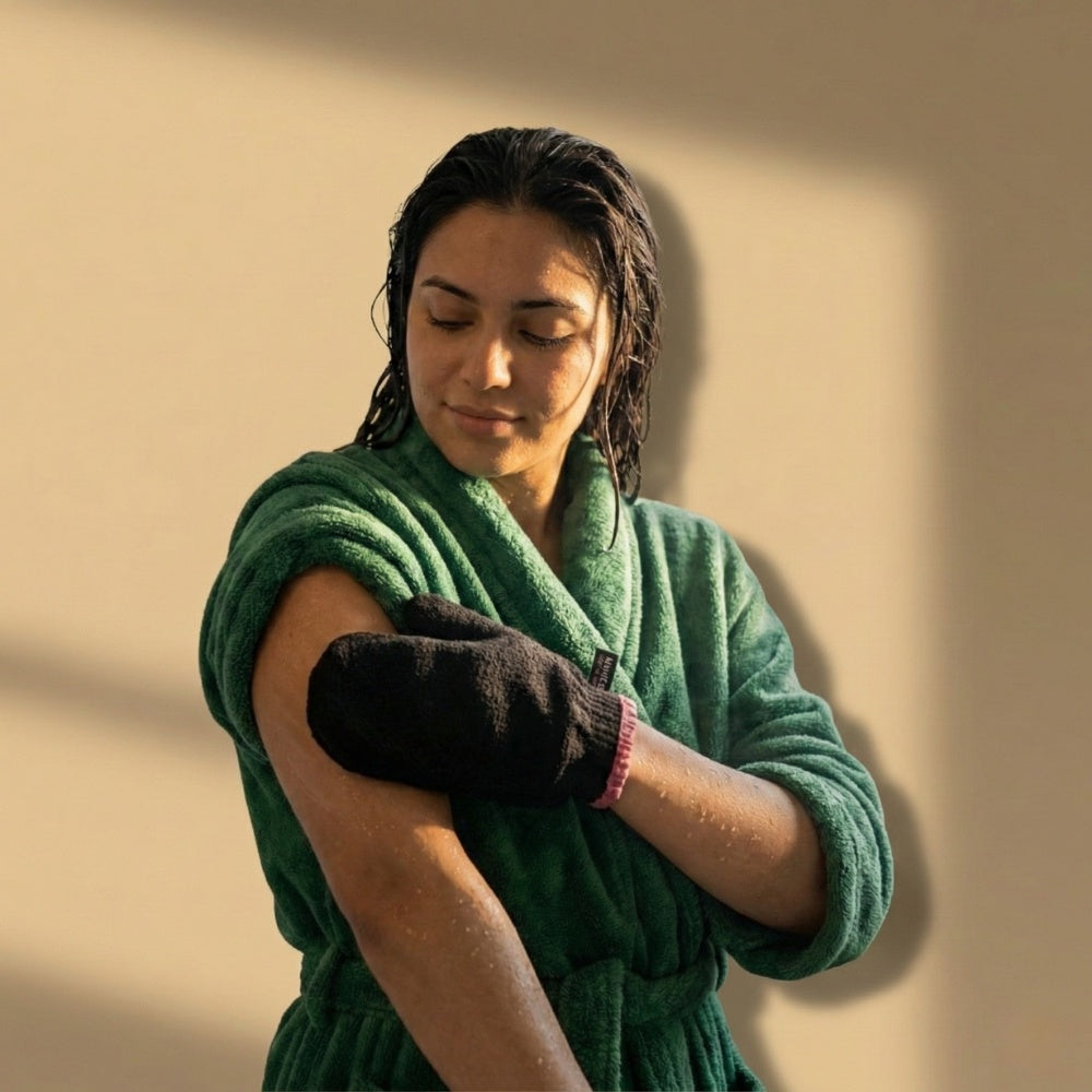 Moroccan kessa exfoliating glove, S&R Beauty, photo 4