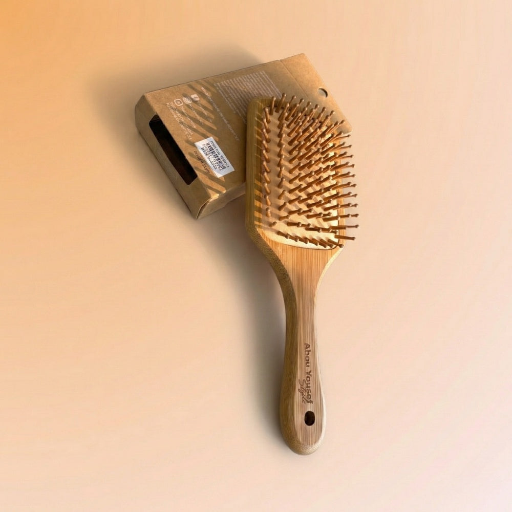 Wooden hair brush with wooden bristles, S&R Beauty, photo 2
