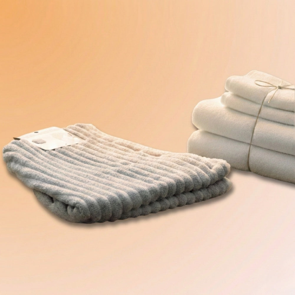 Microfiber hair towel, reduces frizz, S&R Beauty, photo 2