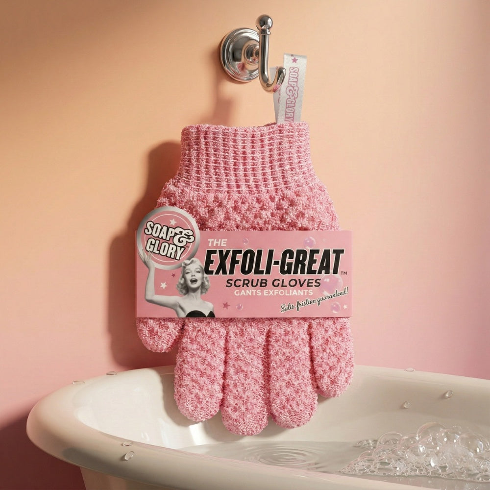 Exfoliating scrub gloves, S&R Beauty, photo 2