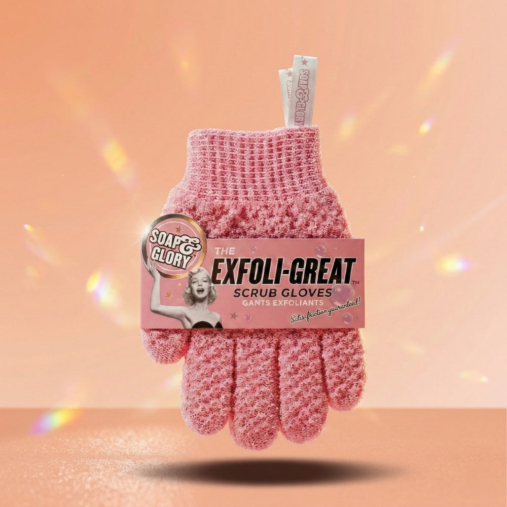 Exfoliating scrub gloves, S&R Beauty, photo 4