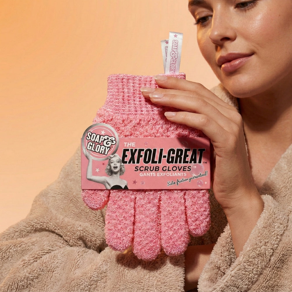 Exfoliating scrub gloves, S&R Beauty, photo 3